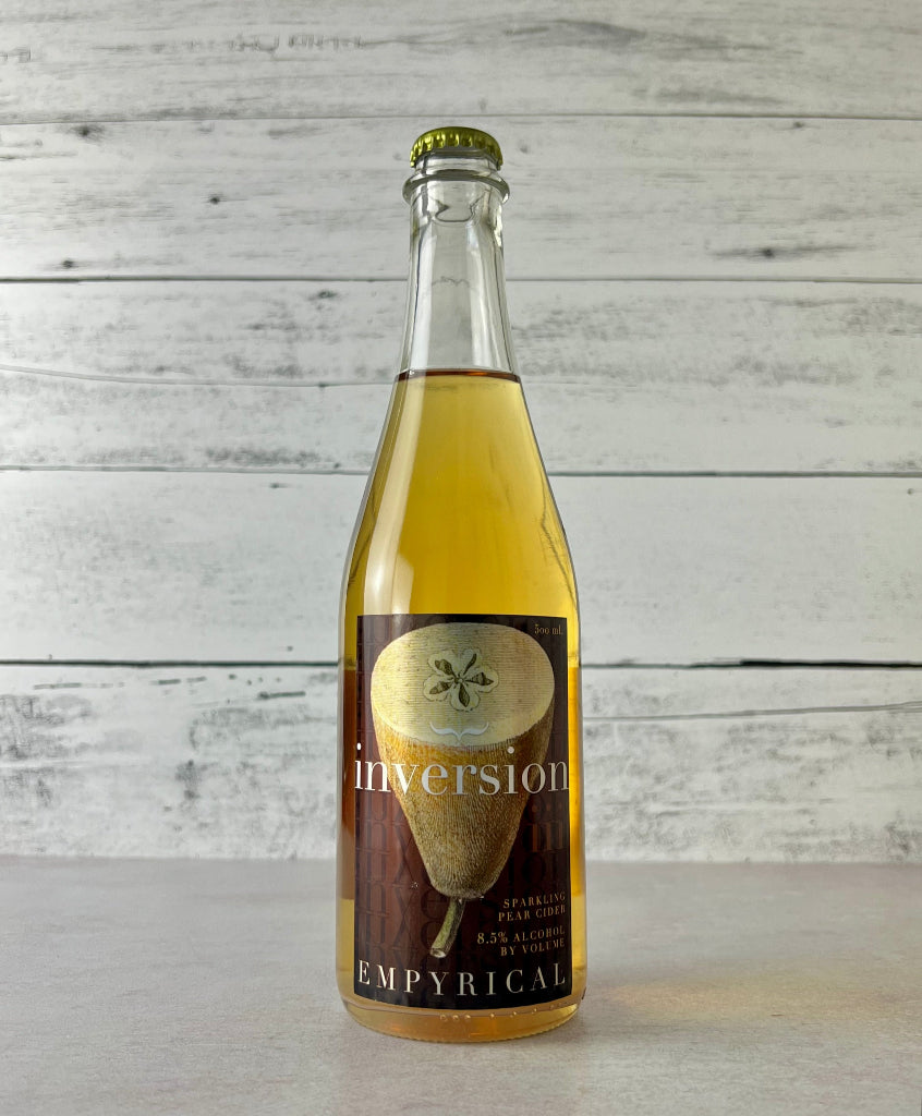 Photo of a 500 mL bottle of Empyrical Cider - Inversion iii - Sparkling Pear Cider