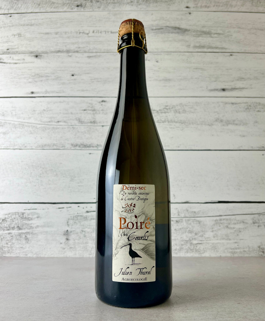 Photo of a 750 mL bottle of Julien Thurel Poire Courlis Demi-Sec