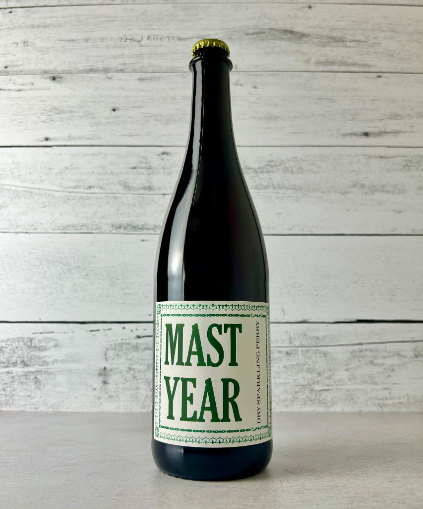 Photo of a 750 mL bottle of Mast Year Cider Dry Sparkling Perry
