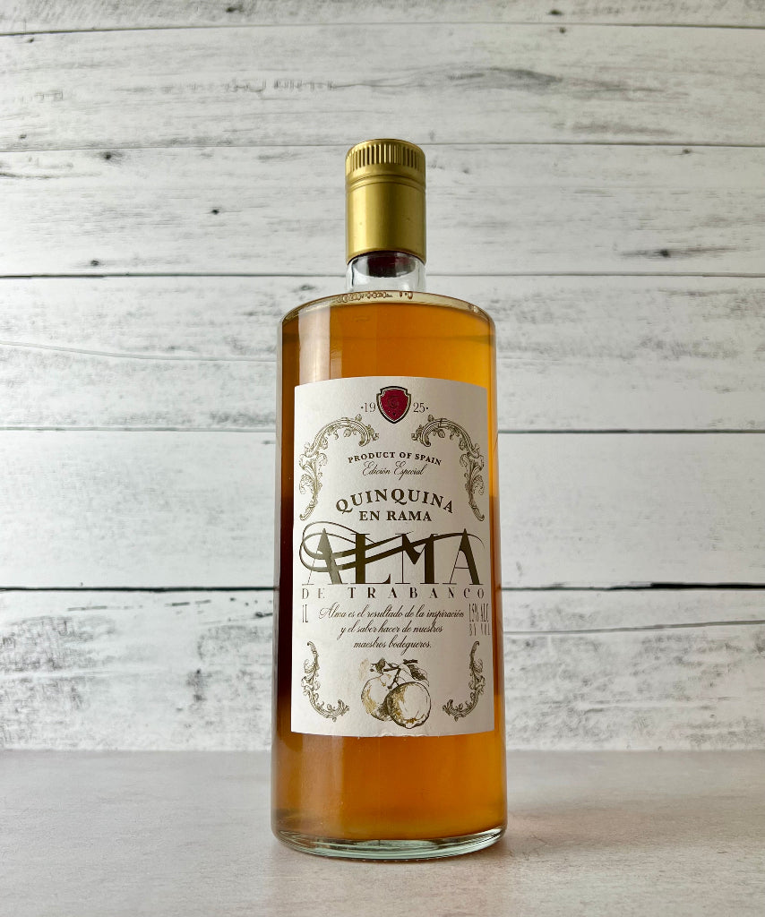 Photo of a 750 mL bottle of Alma de Trabanco Quinquina en Rama Vermouth