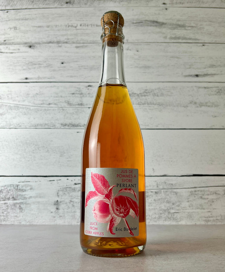 Photo of a 750 mL bottle of Eric Bordelet Perlant - Jus de Pommes A Sydre - Juice from Apples - non-alcoholic sparkling sweet cider