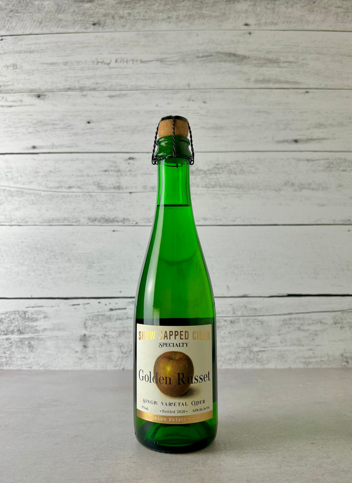Snow Capped Cider - Golden Russet Single Varietal (375 mL)