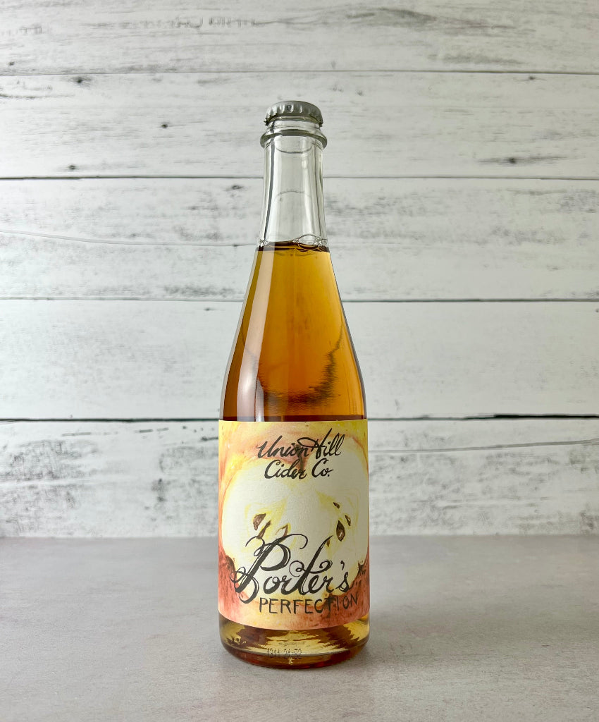 Photo of a 500 mL bottle of Union Hill Cider Co. Porter's Perfection