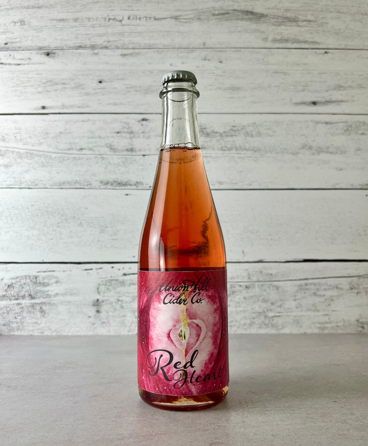 Photo of 500 mL bottle of Union Hill Red Heart Cider