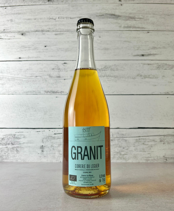 Photo of a 750 mL bottle of Cidrerie du Leguer Cidre Granit cider