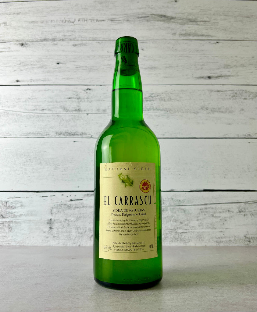 Photo of a 700 mL bottle of El Carrascu Sidra de Asurias - Natural Cider