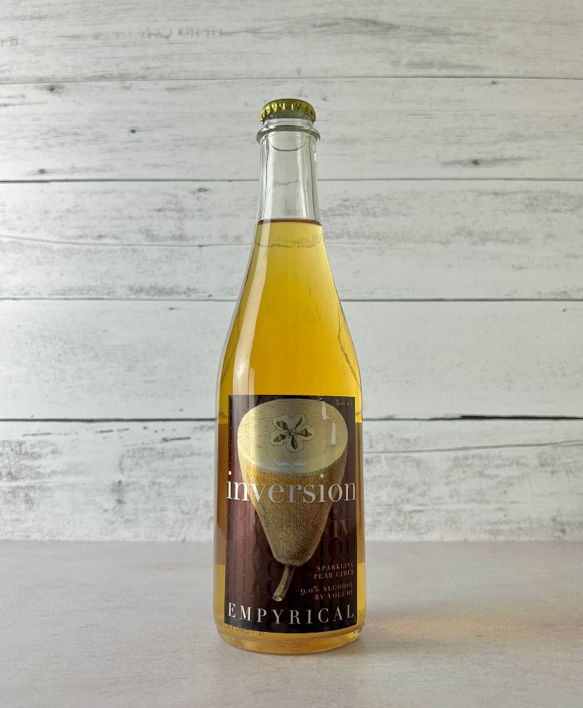 Photo of a 500 mL bottle of Empyrical Cider - Inversion iv - Sparkling Pear Cider