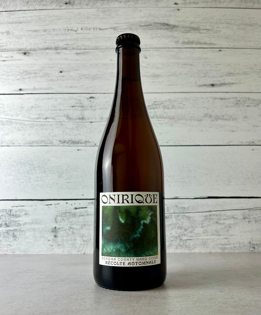 Photo of a 750 mL bottle of Onirique Recolte Automnale cider