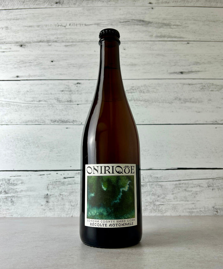 Photo of a 750 mL bottle of Onirique Recolte Automnale cider
