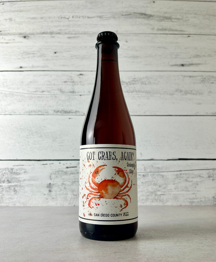 Photo of a 500 mL bottle of Raging Cider & Mead. Co. Got Crabs, Again? Cider