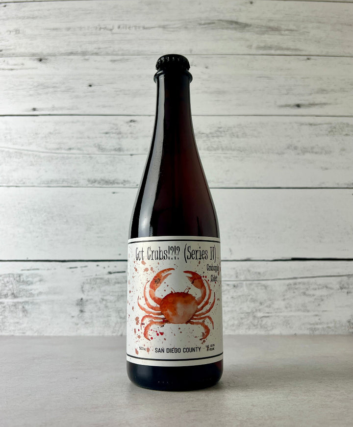 Photo of a 500 mL bottle of Raging Cider & Mead. Co. Got Crabs!?!? (Series IV) cider