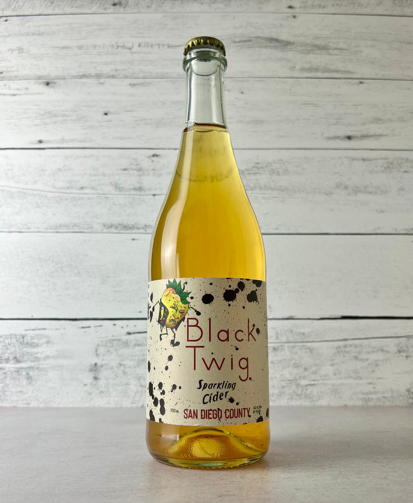 Photo of a 750 mL bottle of Raging Cider & Mead Co. Black Twig Sparkling Cider - San Diego County