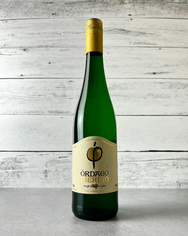 750 mL bottle of Órdago Iberico Craft Basque Cider