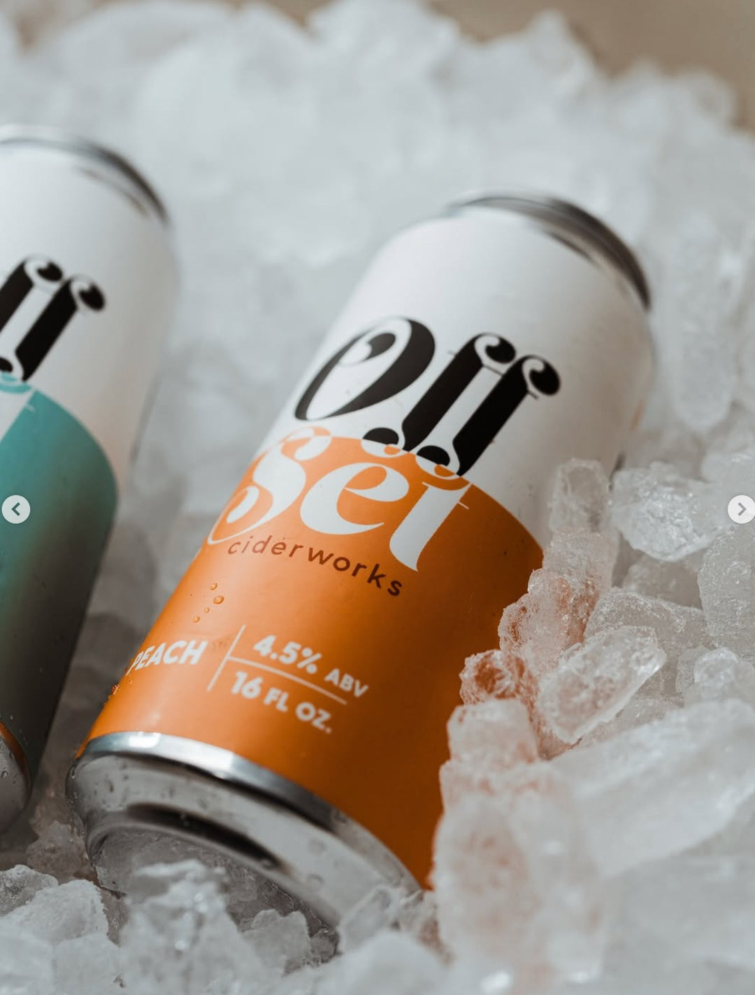 OffSet Ciderworks - Peach Cider (16 oz)