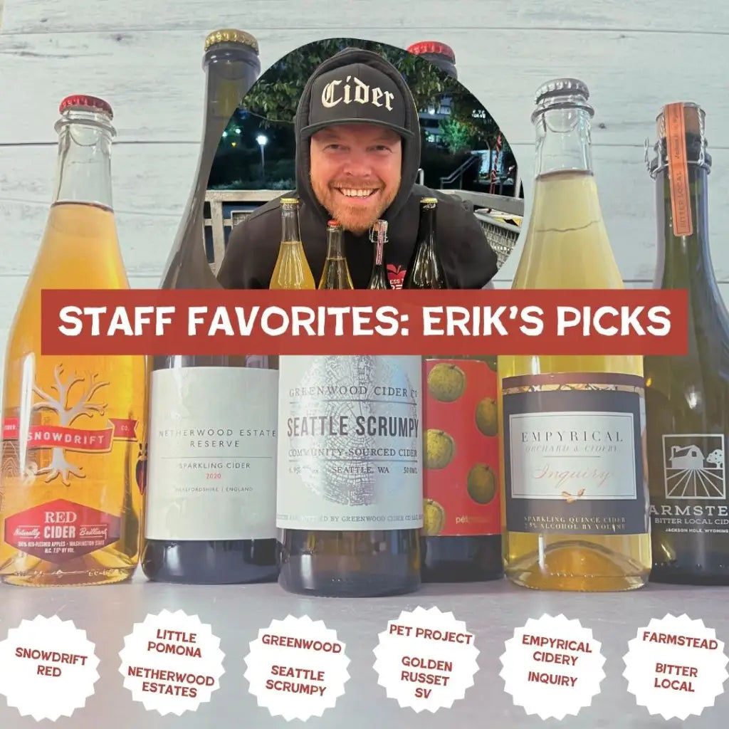 Staff Picks: Erik’s Favorite Ciders Right Now (6-Pack) - Cider - Press Then Bundles Hard