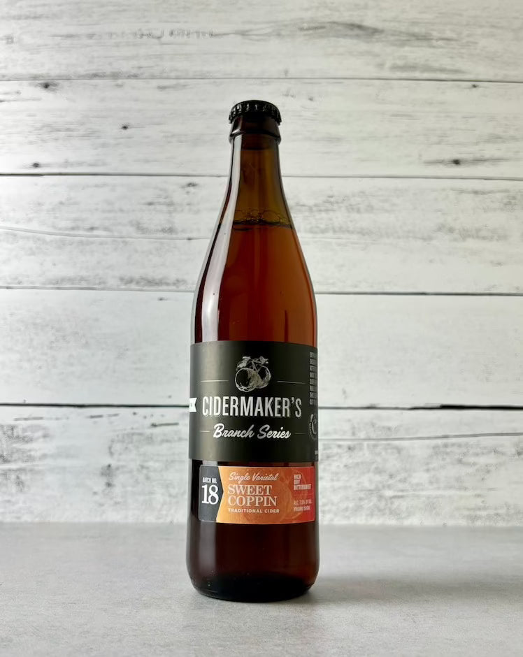 00 mL bottle of Snowdrift Cidermaker's Branch Series Single Varietal Sweet CoppinCider - Batch 18