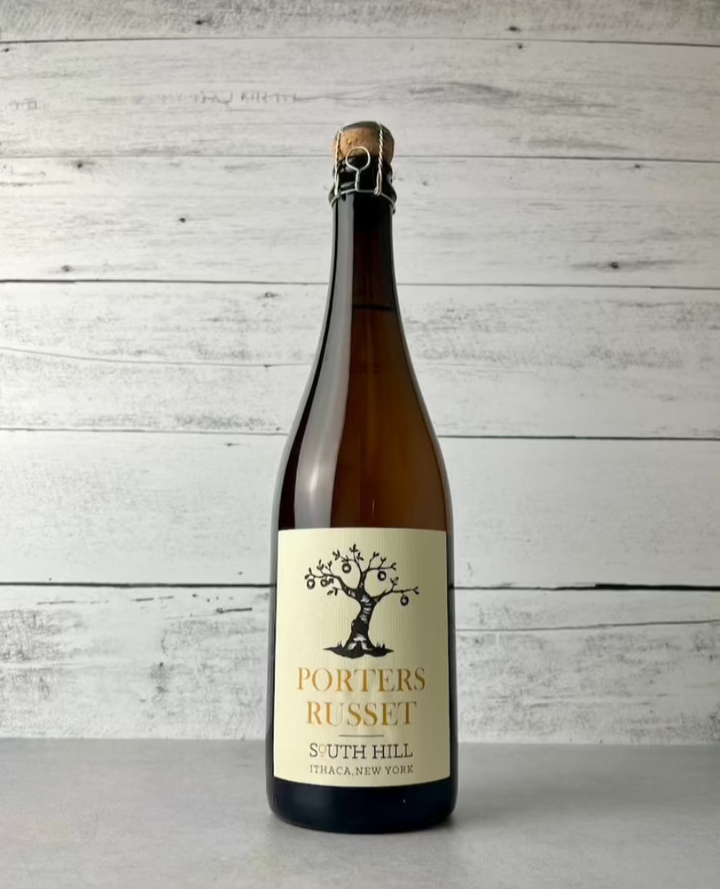 750 mL bottle of South Hill Cider Porter's Russet