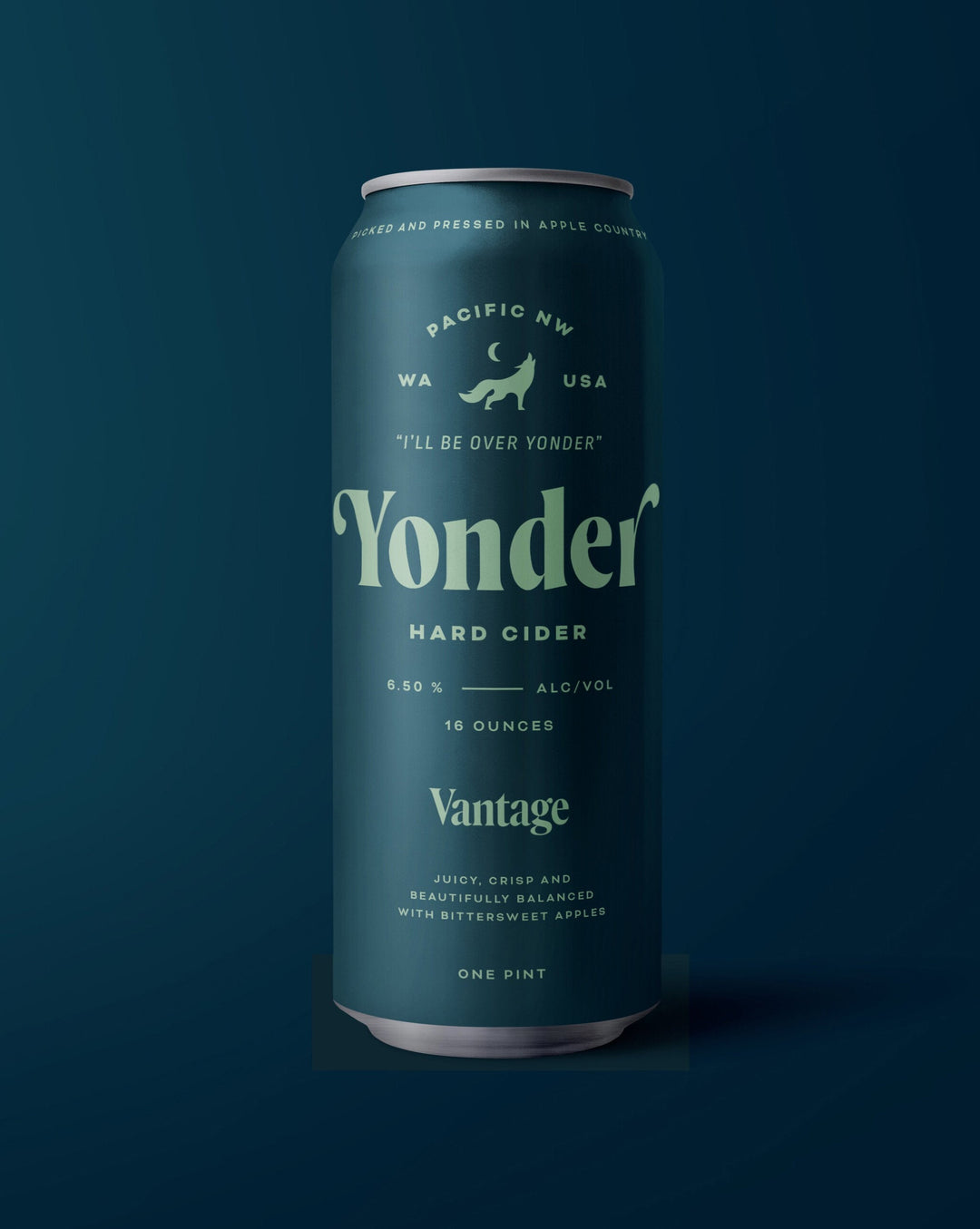 Yonder Cider - Vantage Semi-Dry Cider (16 oz)
