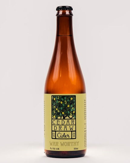 Cedar Draw Cider - War Worthy Quince Cider (500 mL)