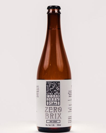 Cedar Draw Cider - Zero Brix Dry Cider (500 mL)