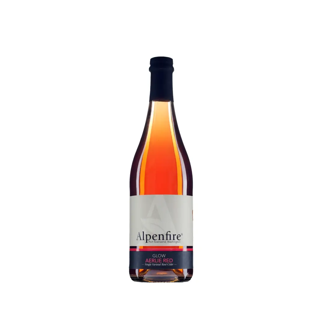 Alpenfire Cider - Glow - Airlie Red Single-Varietal Rosé (750mL) - Cider - Alpenfire Cider Hard Cider