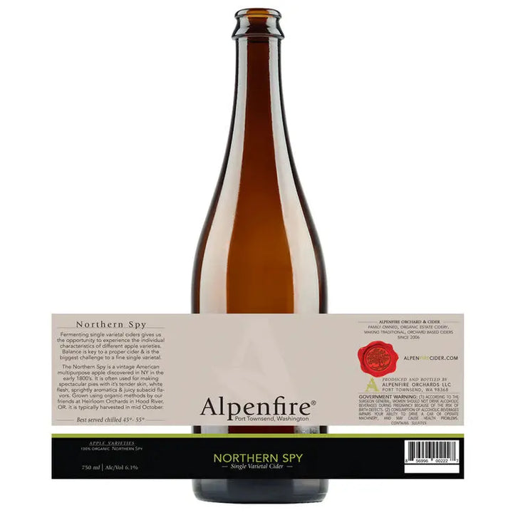 Alpenfire Cider - Northern Spy Single-Varietal (750 mL) - Cider - Alpenfire Cider Hard Cider