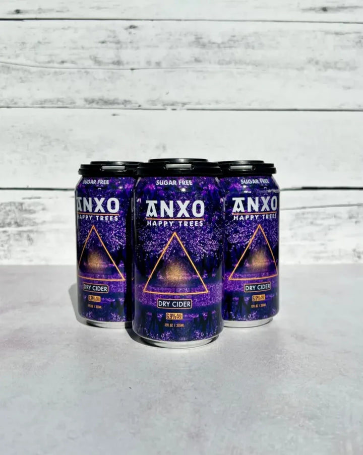 4-pack of Anxo Happy Trees Dry Cider