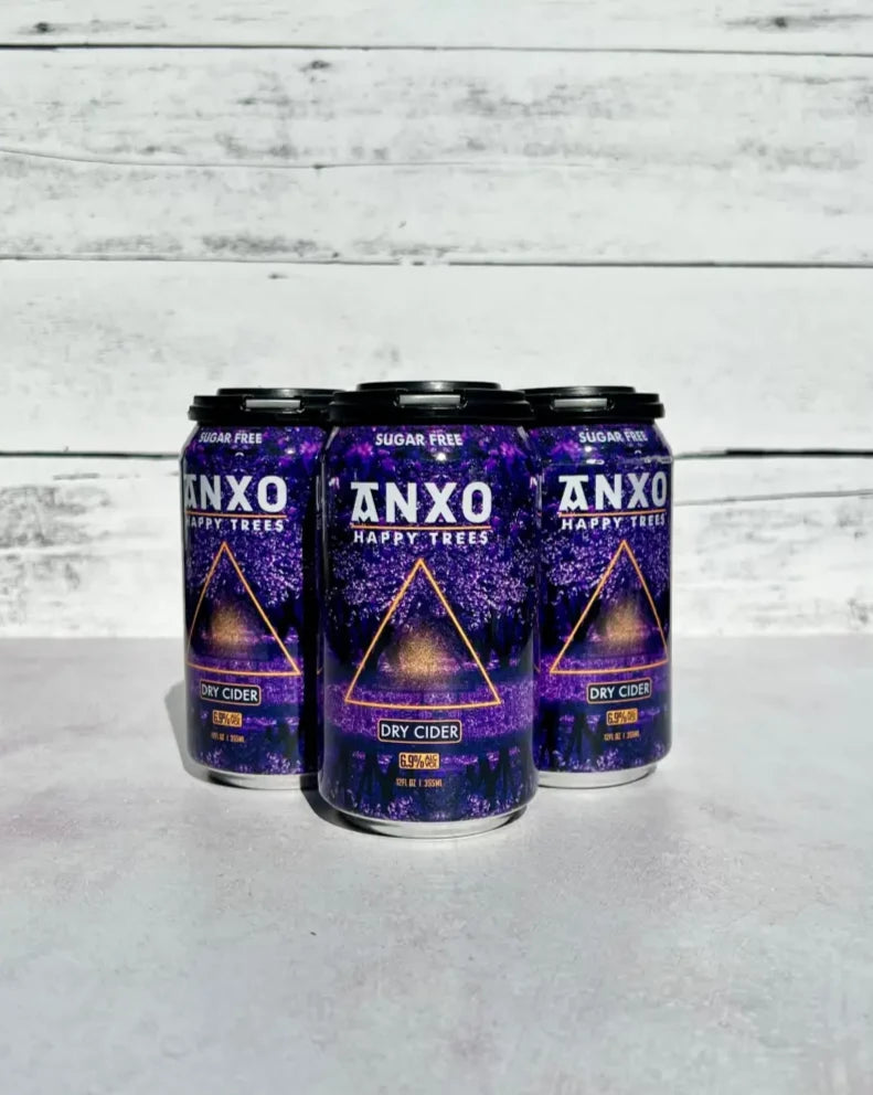 4-pack of Anxo Happy Trees Dry Cider