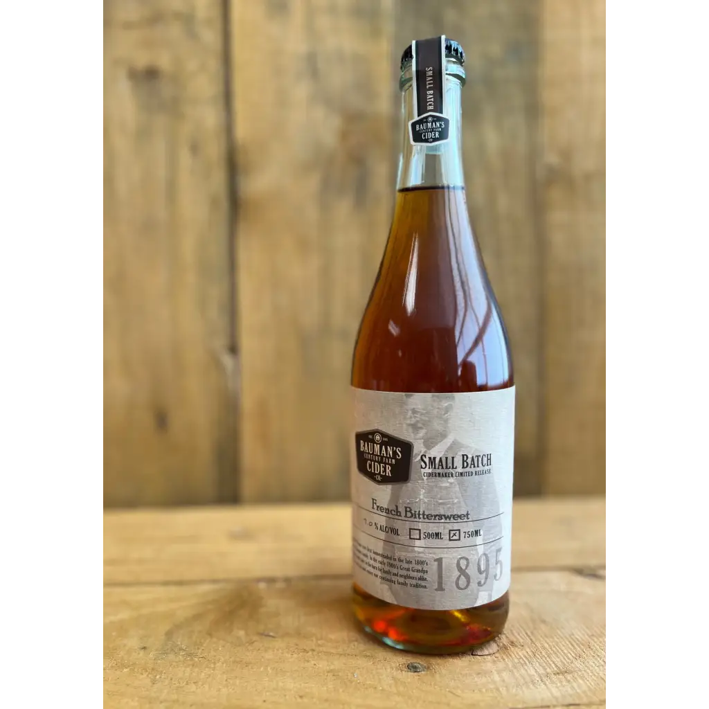 Bauman’s Cider - French Bittersweet (750 mL) - Cider - Bauman’s Cider Co. Hard Cider