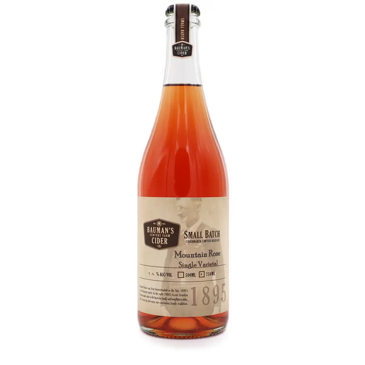 Bauman’s Cider - Mountain Rose Single Varietal (750 mL) - Cider - Bauman’s Cider Co. Hard Cider