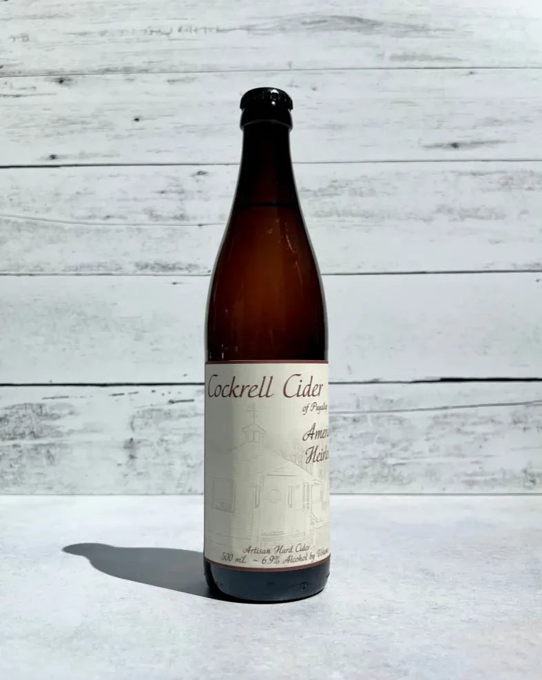 500 mL bottle of Cockrell Cider of Puyallup - American Heirloom - Artisan Hard Cider
