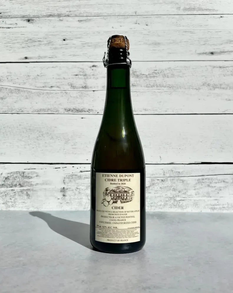 Etienne Dupont Cidre Triple Bottled in 2020 Cider