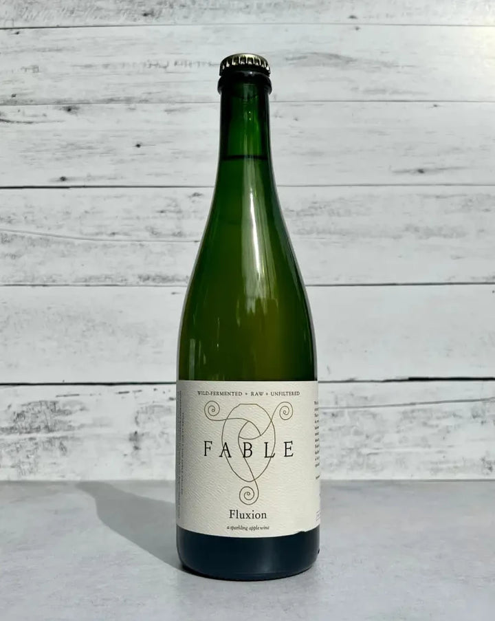 Fable Farm Fluxion - a sparkling apple wine - Wild Fermented - Raw - Unfiltered