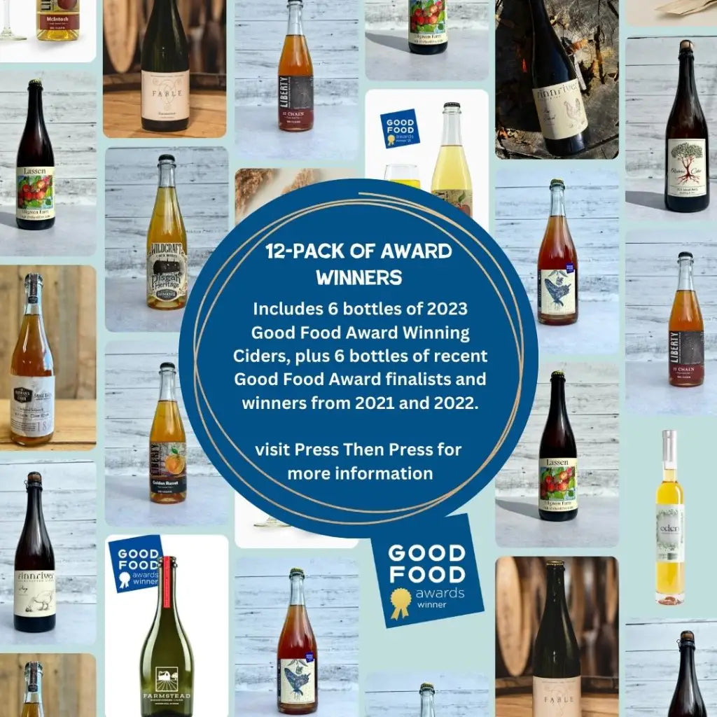 Good Food Awards - 12 Bottle Cider Bundle - Cider - Press Then Press Cider Bundles Hard Cider