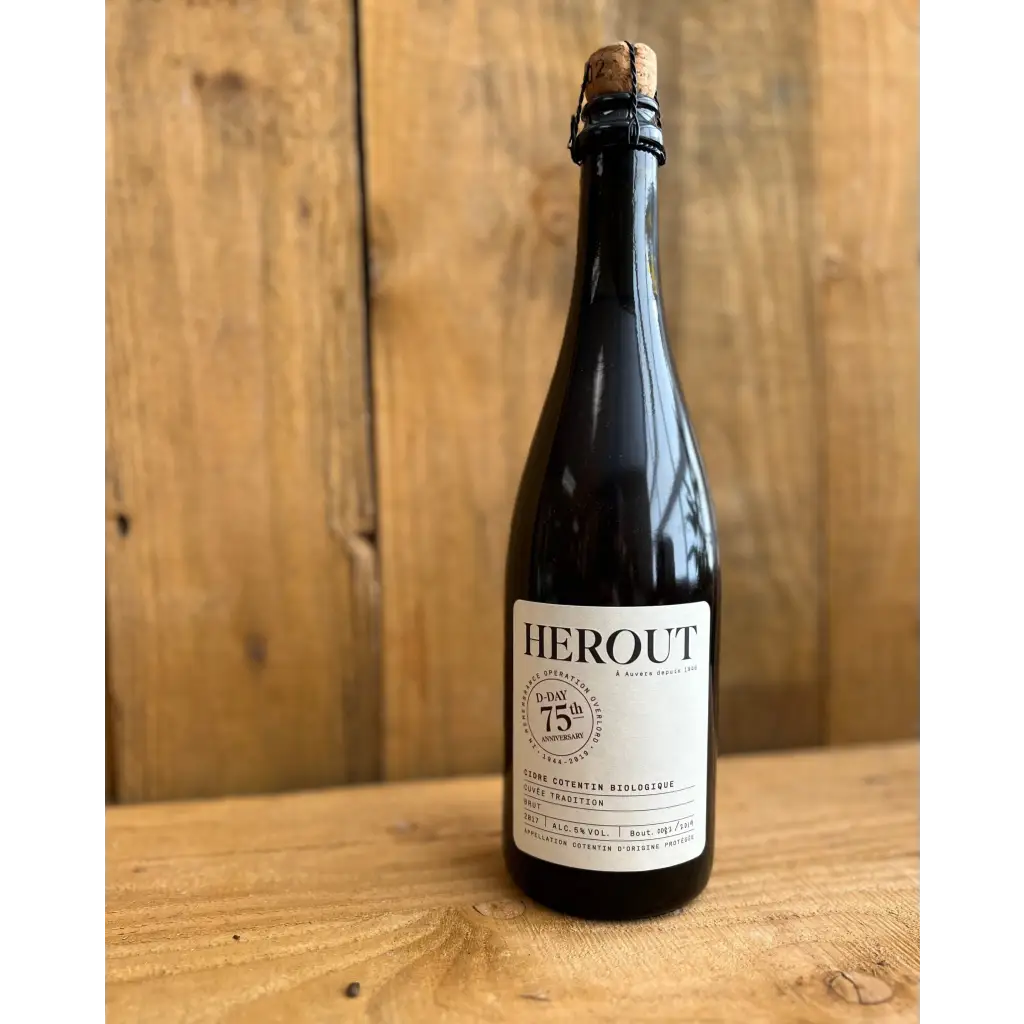 Herout - Cuvee Tradition Brut 2017 D-Day 75th Anniversary (750 mL) - Cider - Maison Hérout French Cider & Calvados Hard