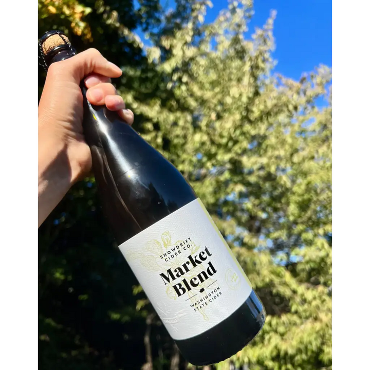 750 mL bottle of Snowdrift Cider Co. Market Blend - Washington State Cider