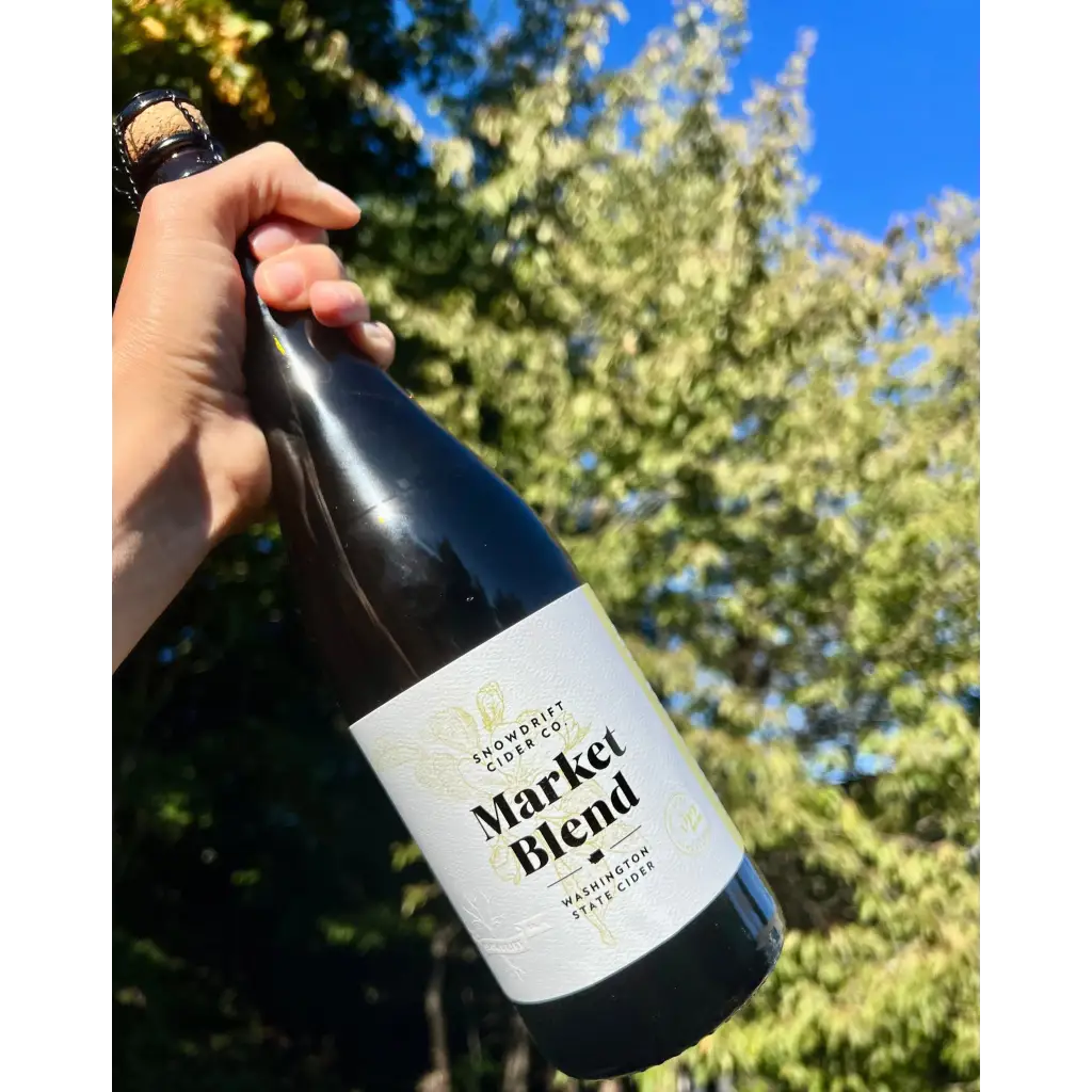 750 mL bottle of Snowdrift Cider Co. Market Blend - Washington State Cider