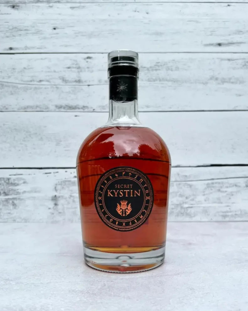 750 mL bottle of Secret Kystin Ice Cider