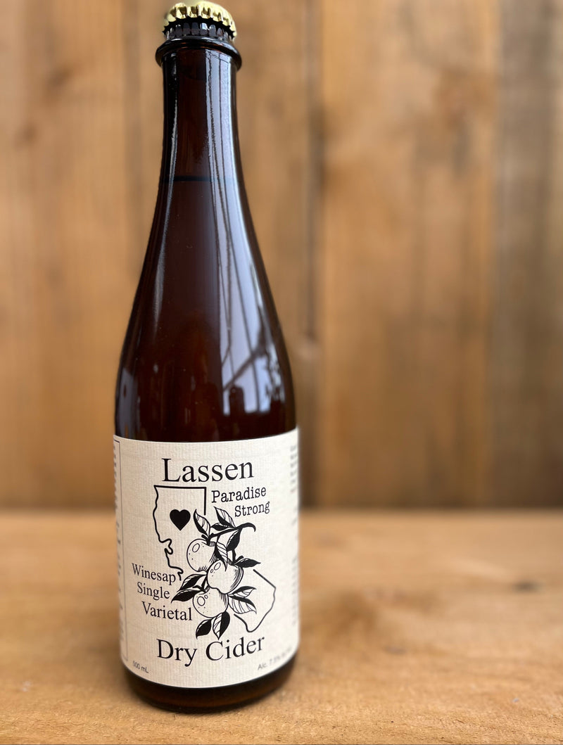Lassen Cider - Paradise Strong Winesap Single-Varietal (500 mL) - Cider - Lassen Cidery Hard Cider