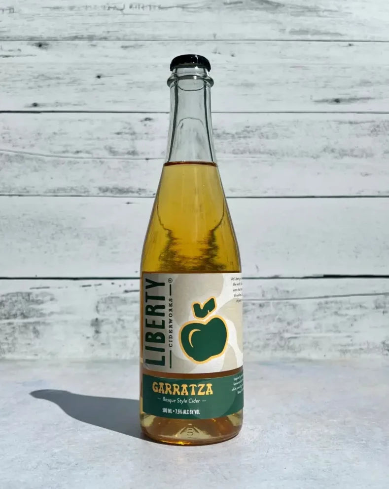 500 mL bottle of Liberty Ciderworks Garratza - Basque Style Cider
