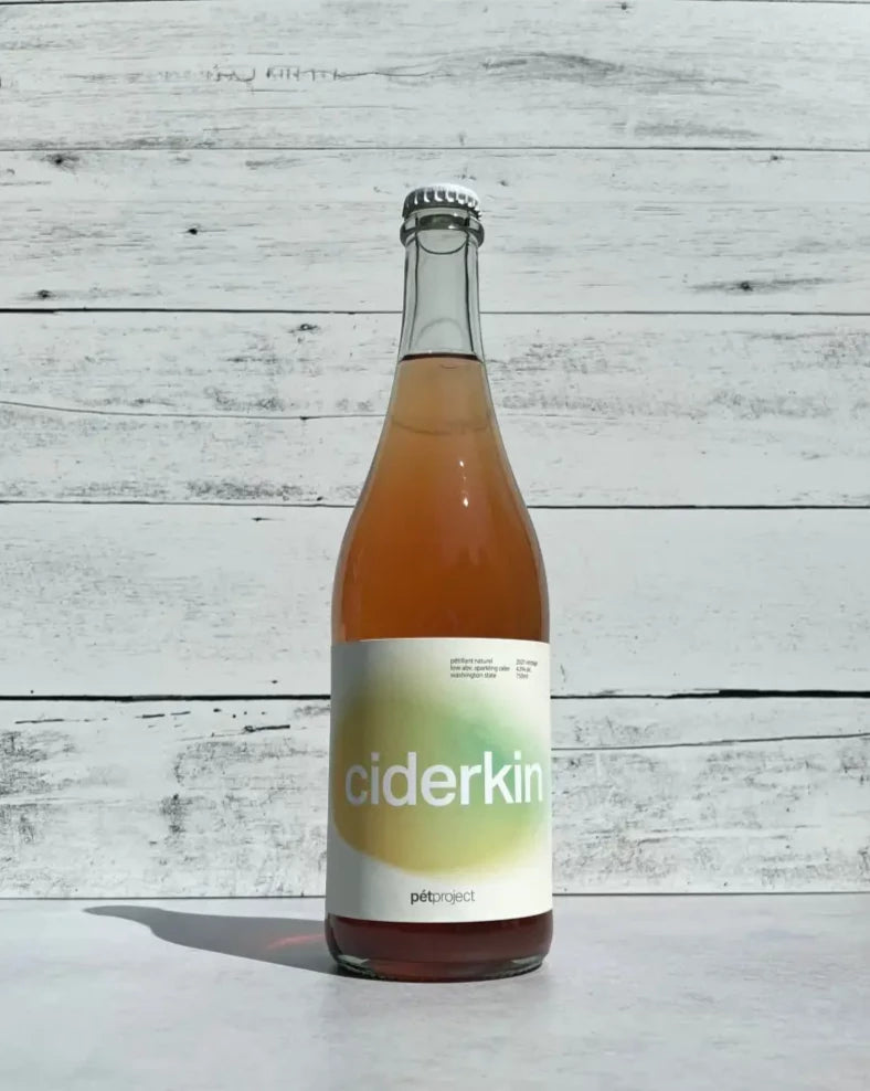 750 mL bottle of Pet Project Ciderkin