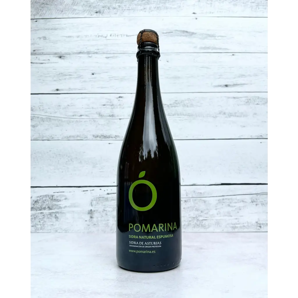 750 mL bottle of Pomarina Sidra Natural Espumosa - Sidra de Asturias - Denominación de Origen Protegida