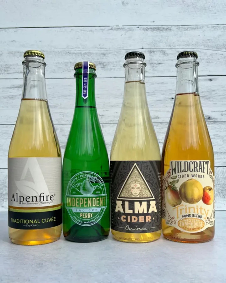 Pome Fruit Experience - Cider Perry Quince Co-Ferment 4-Pack - Cider - Press Then Press Cider Bundles Hard Cider