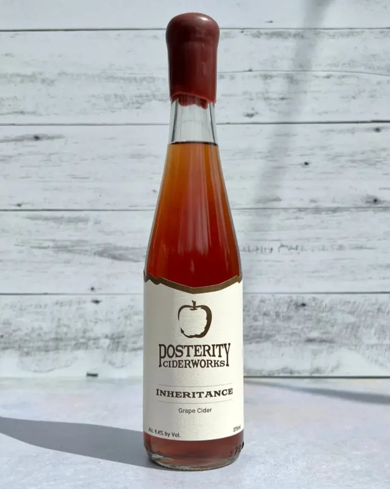 Posterity Ciderworks - Inheritance - Grape Cider (375 mL) – Press Then ...