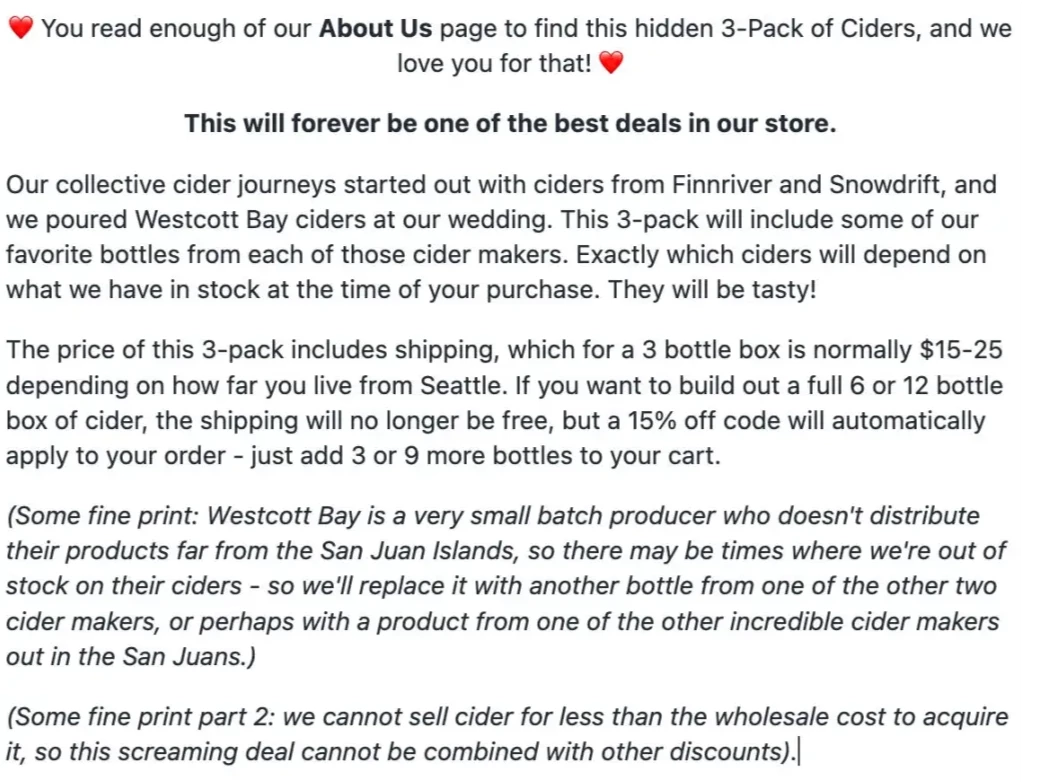 ❤️❤️❤️ - Cider - Press Then Press LLC Hard Cider