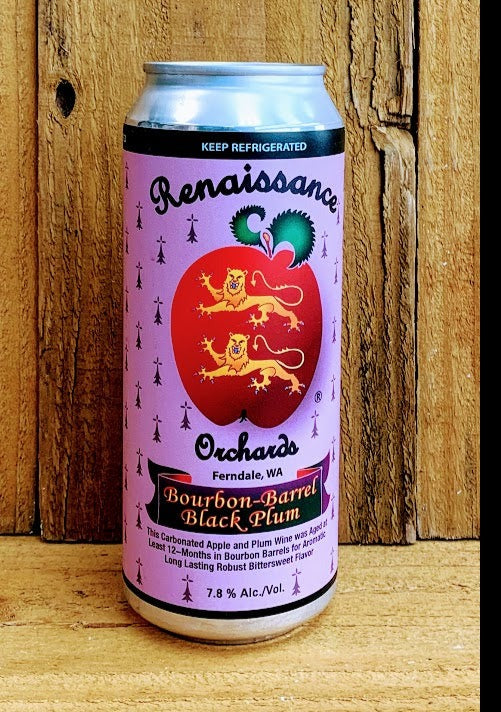 Renaissance Cider - Bourbon-Barrel Black Plum (500 mL) - Cider - Renaissance Orchards & Cider Hard Cider