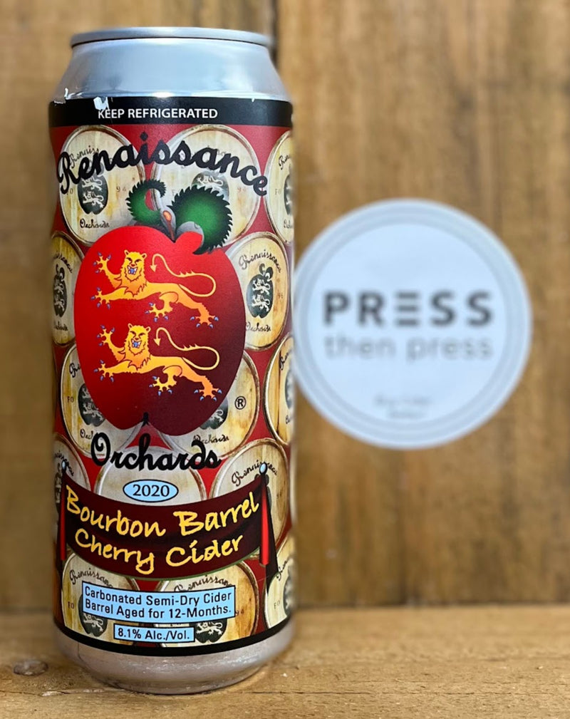 Renaissance Cider - Bourbon-Barrel Cherry (500 mL) - Cider - Renaissance Orchards & Cider Hard Cider