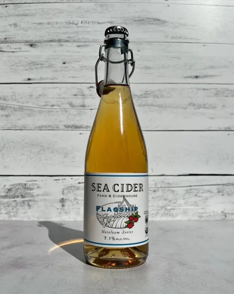 750 mL bottle of Sea Cider Flagship cider - Heirloom Series