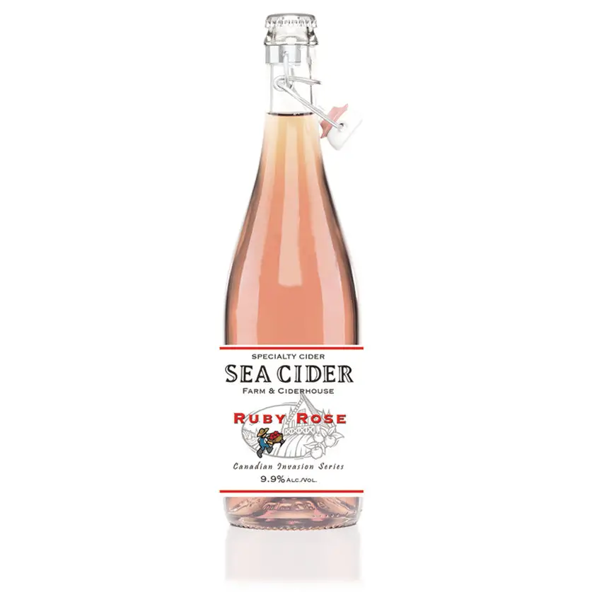 Sea Cider Farm & Ciderhouse - Ruby Rose (750 mL) - Cider - Sea Cider Farm & Ciderhouse Hard Cider