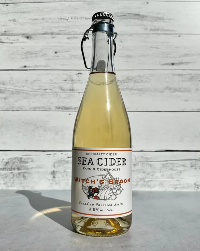 Sea Cider Witch's Broom Canadian Invasion Series cider